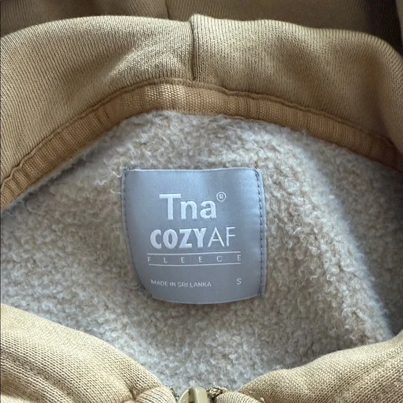 Aritzia Mustard Yellow Hoodie - Picture 8 of 9